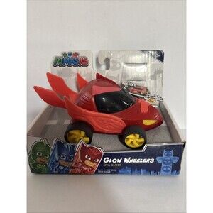 Disney PJ Masks Glow Wheelers OWL GLIDER Red Owlette Vehicle Lights & Sound